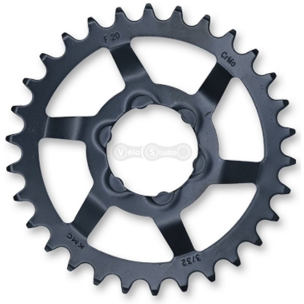 Звезда задняя KMC Shimano Narrow 30T черная 3/32 Nexus 5 CS-C7000 / SG-C7050