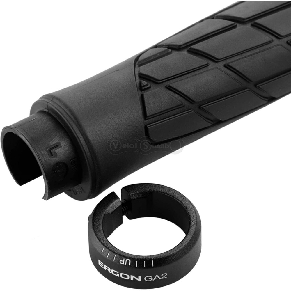 Грипсы Ergon GA2 Black 30 мм, ручки руля