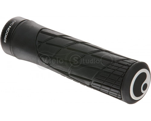 Грипси Ergon GA2 Fat Black 33 мм, ручки керма