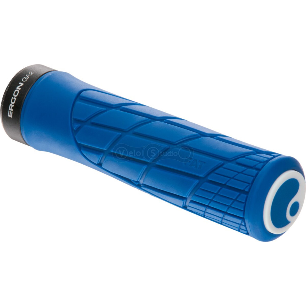 Грипсы Ergon GA2 Fat Midsummer Blue 33 мм, ручки руля