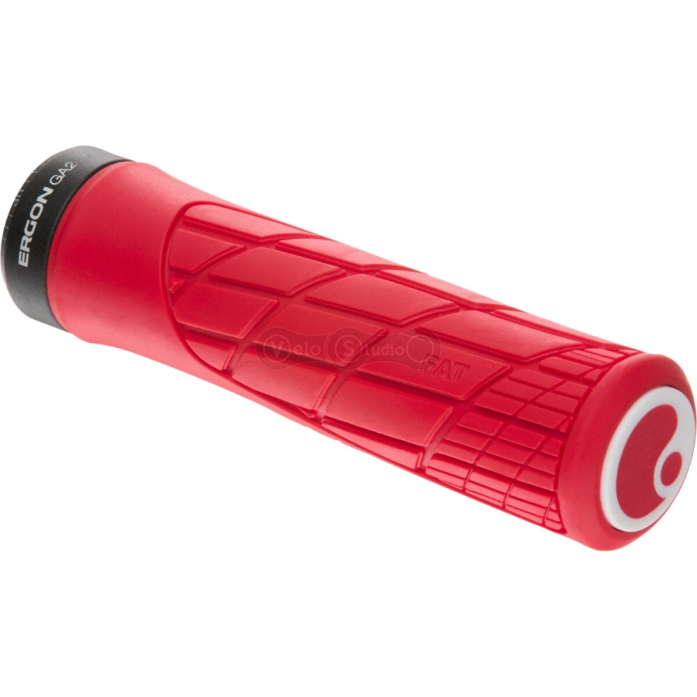 Грипсы Ergon GA2 Fat Risky Red 33 мм, ручки руля