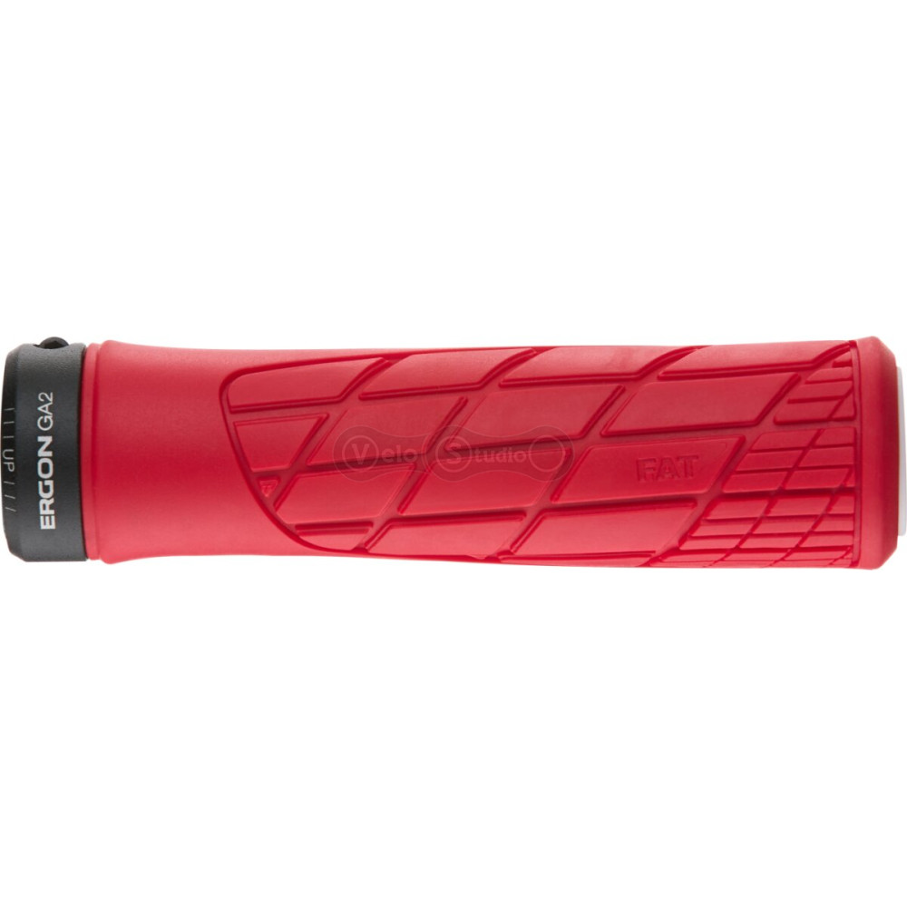 Грипсы Ergon GA2 Fat Risky Red 33 мм, ручки руля