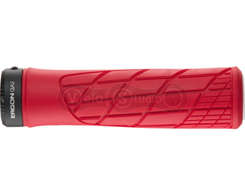 Грипси Ergon GA2 Fat Risky Red 33 мм, ручки керма