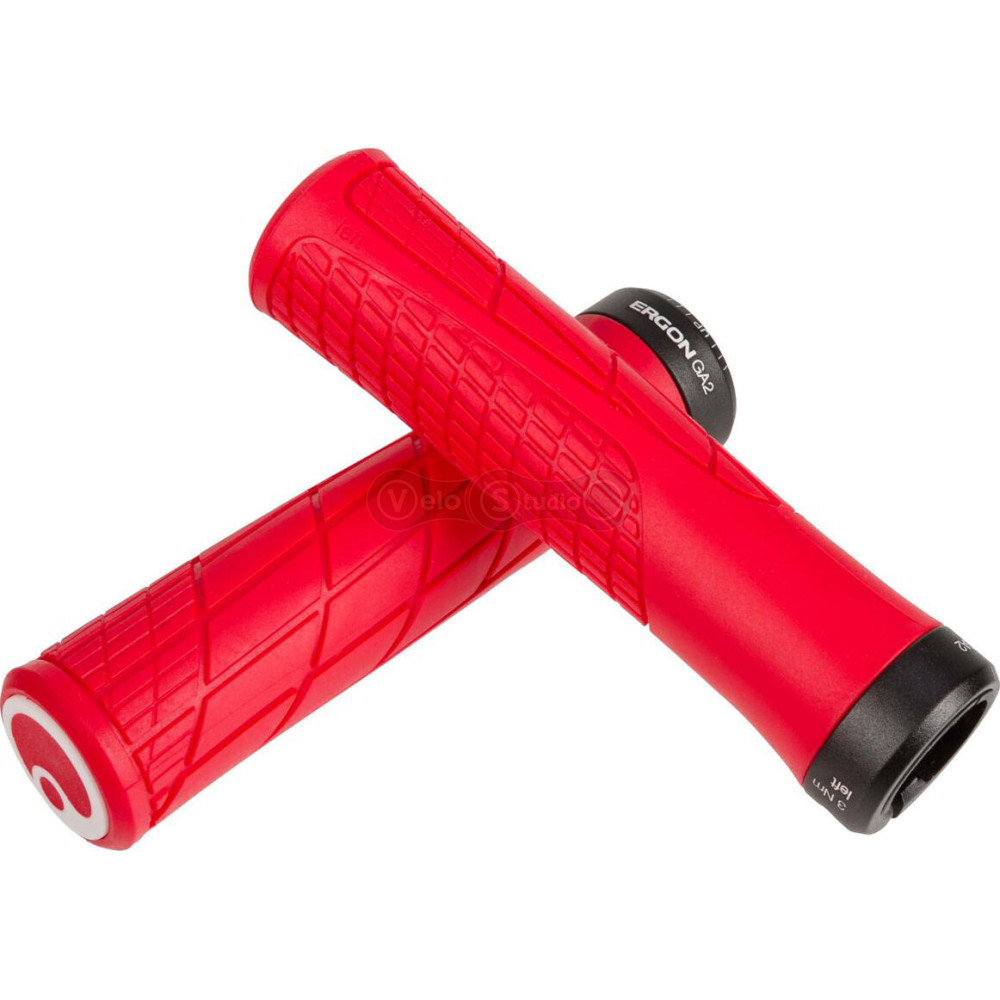 Грипси Ergon GA2 Risky Red 30 мм, ручки керма