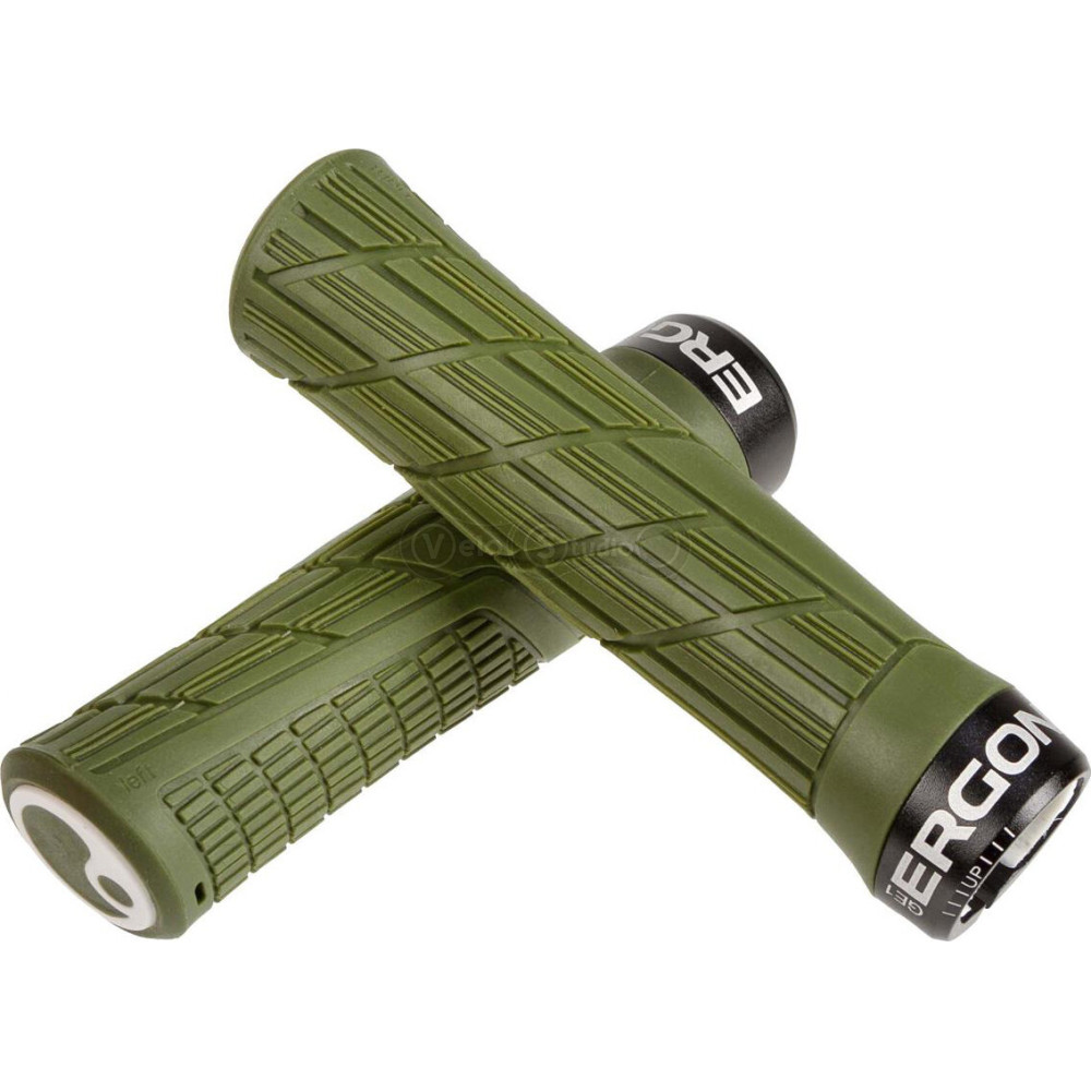Грипсы Ergon GE1 Evo Deep Moss Regular, ручки руля