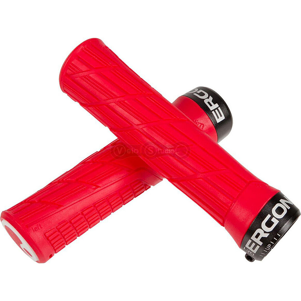 Грипсы Ergon GE1 Evo Risky Red Slim, ручки руля