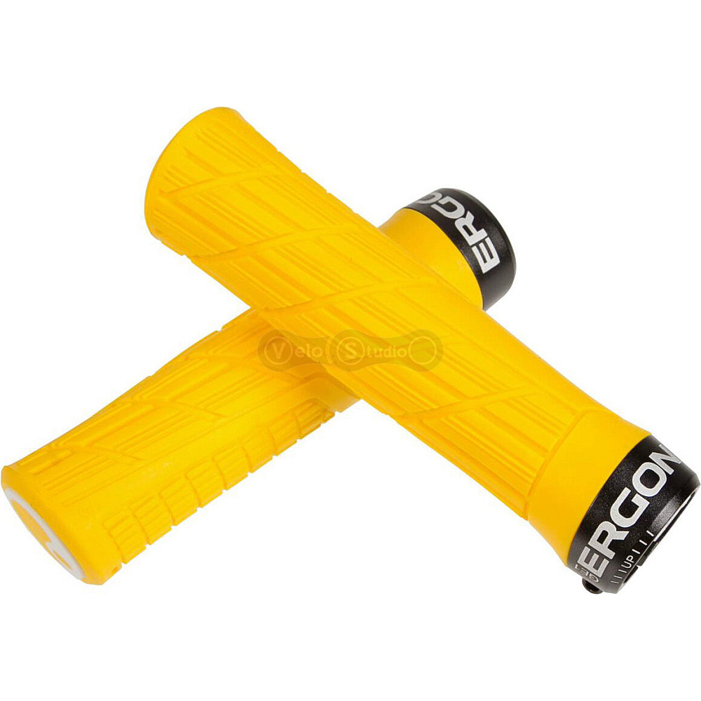 Грипсы Ergon GE1 Evo Yellow Mellow Slim, ручки руля