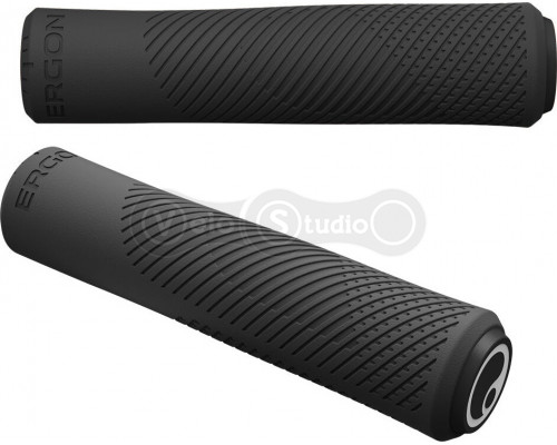 Грипси Ergon GXR Large Black 33 мм, ручки керма
