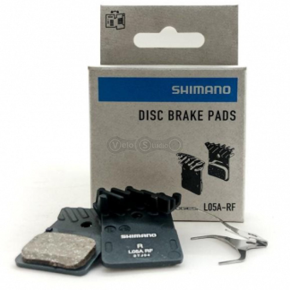 Колодки гальмові Shimano L05A + радіатор органіка, Y2EM98010