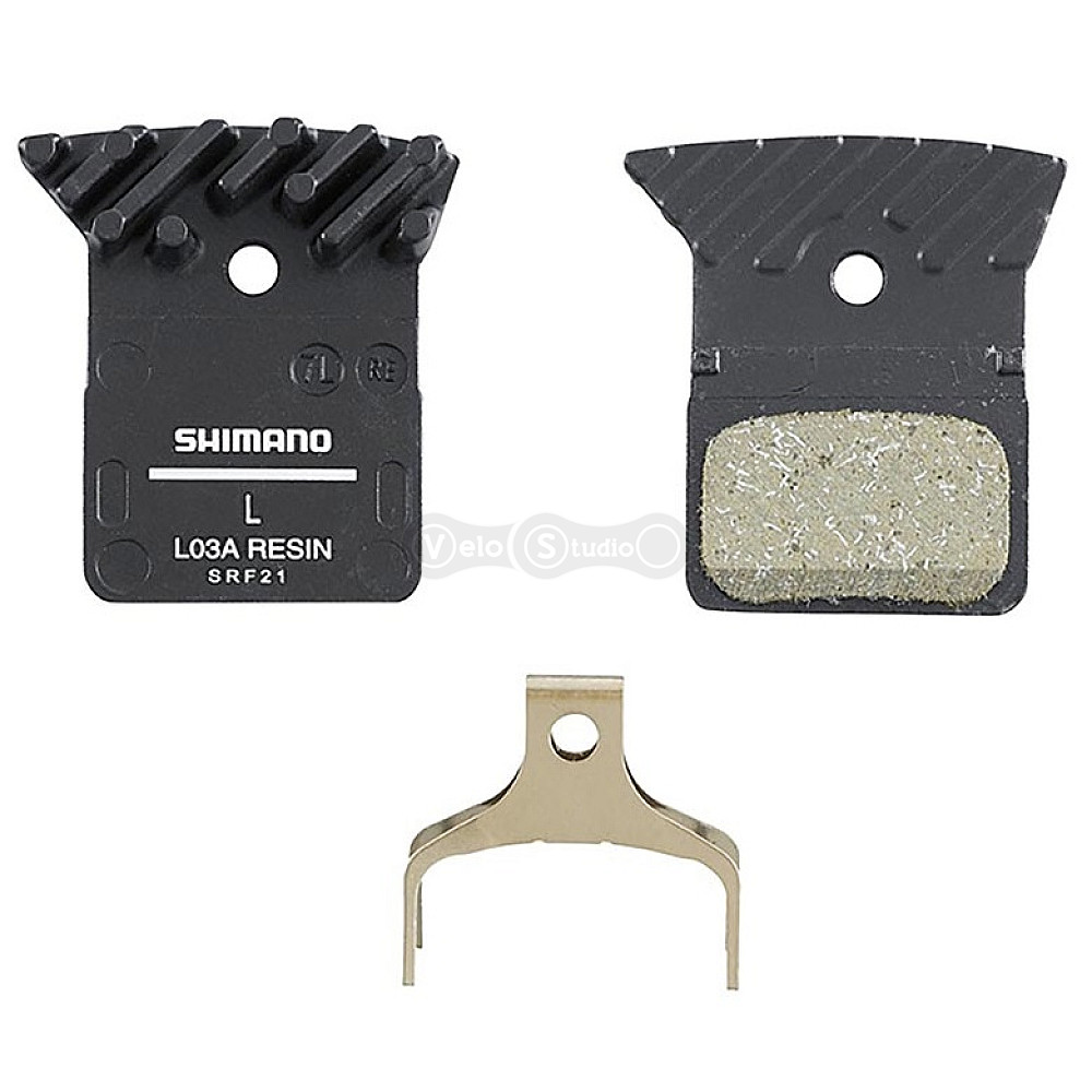 Колодки гальмові Shimano L05A + радіатор органіка, Y2EM98010