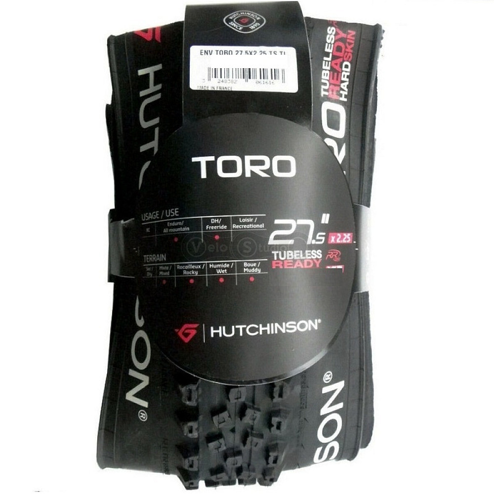 Велопокрышка Hutchinson TORO 27,5X2,35 TS TL 2x66 Hardskin
