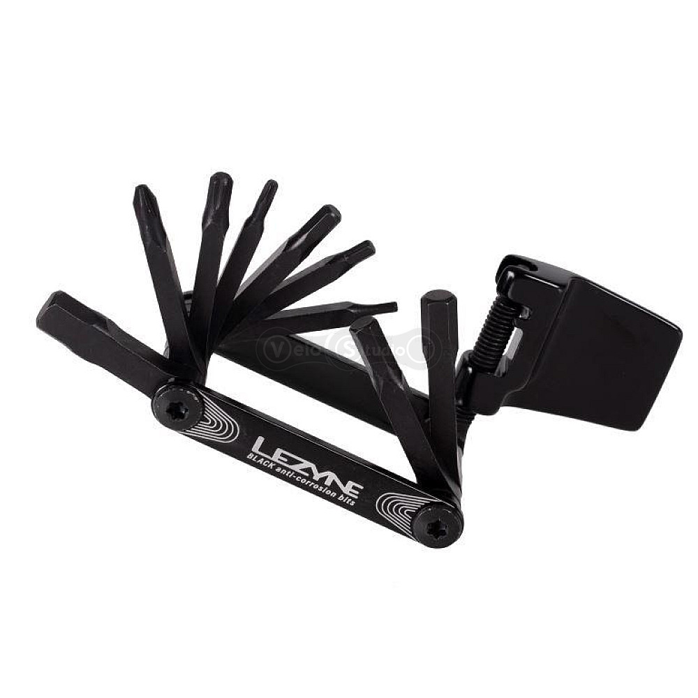Мультитул Lezyne V PRO 10 з вичавкою ланцюга чорний