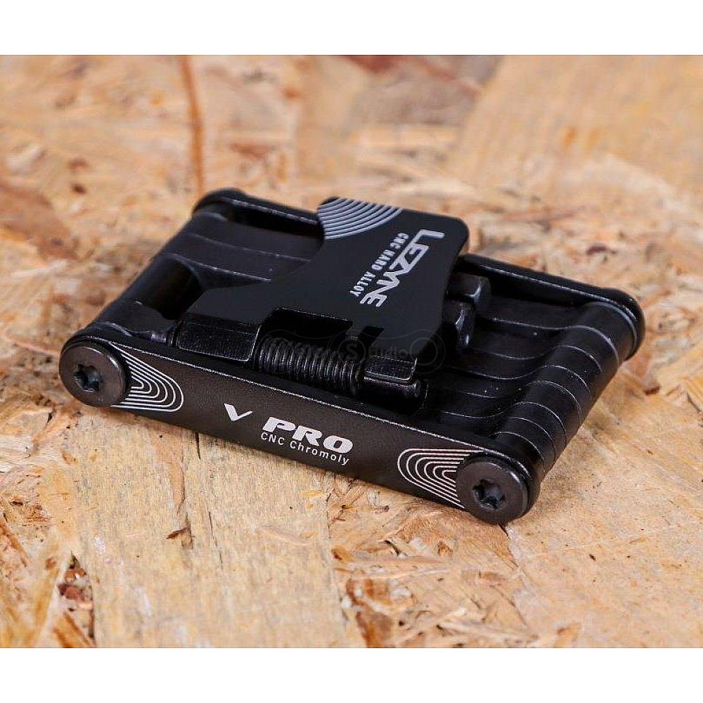 Мультитул Lezyne V PRO 10 з вичавкою ланцюга чорний