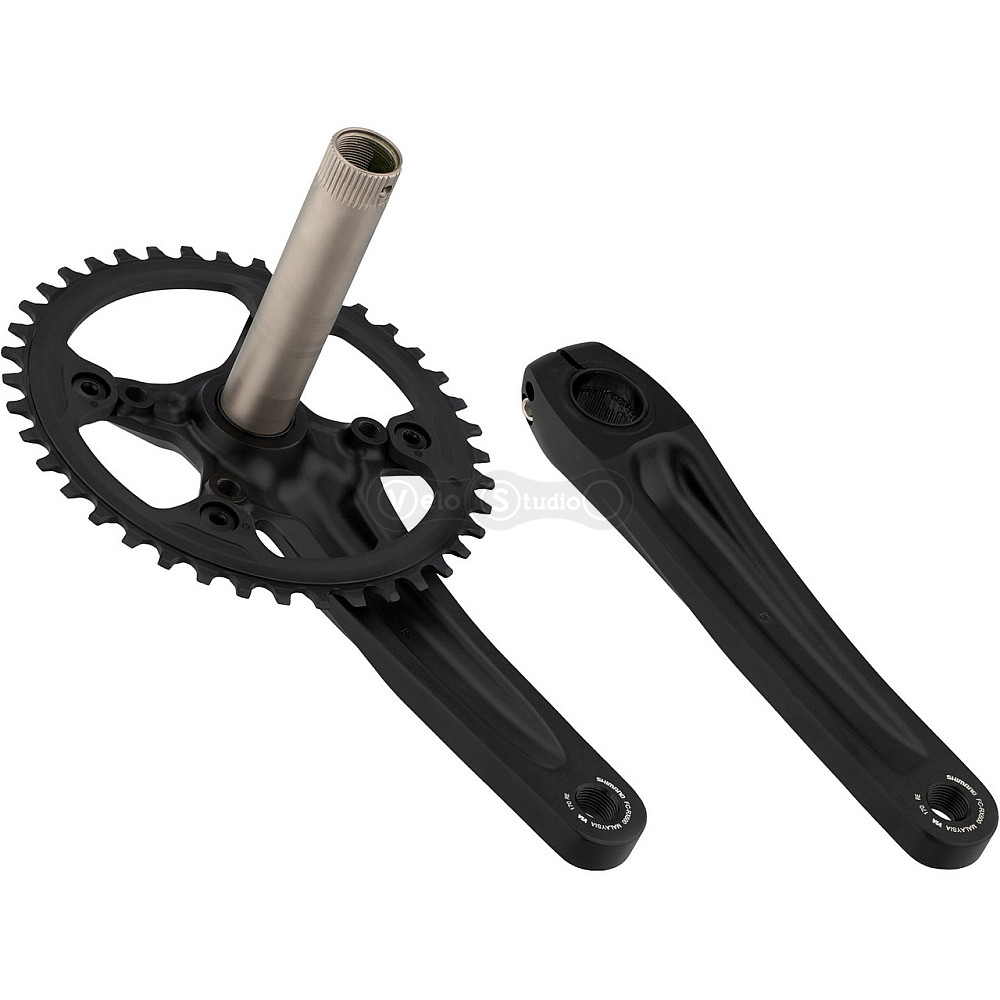 Шатуны Shimano FC-RX600-1 GRX (11x1) скоростей Hollowtech II 175 мм 40T