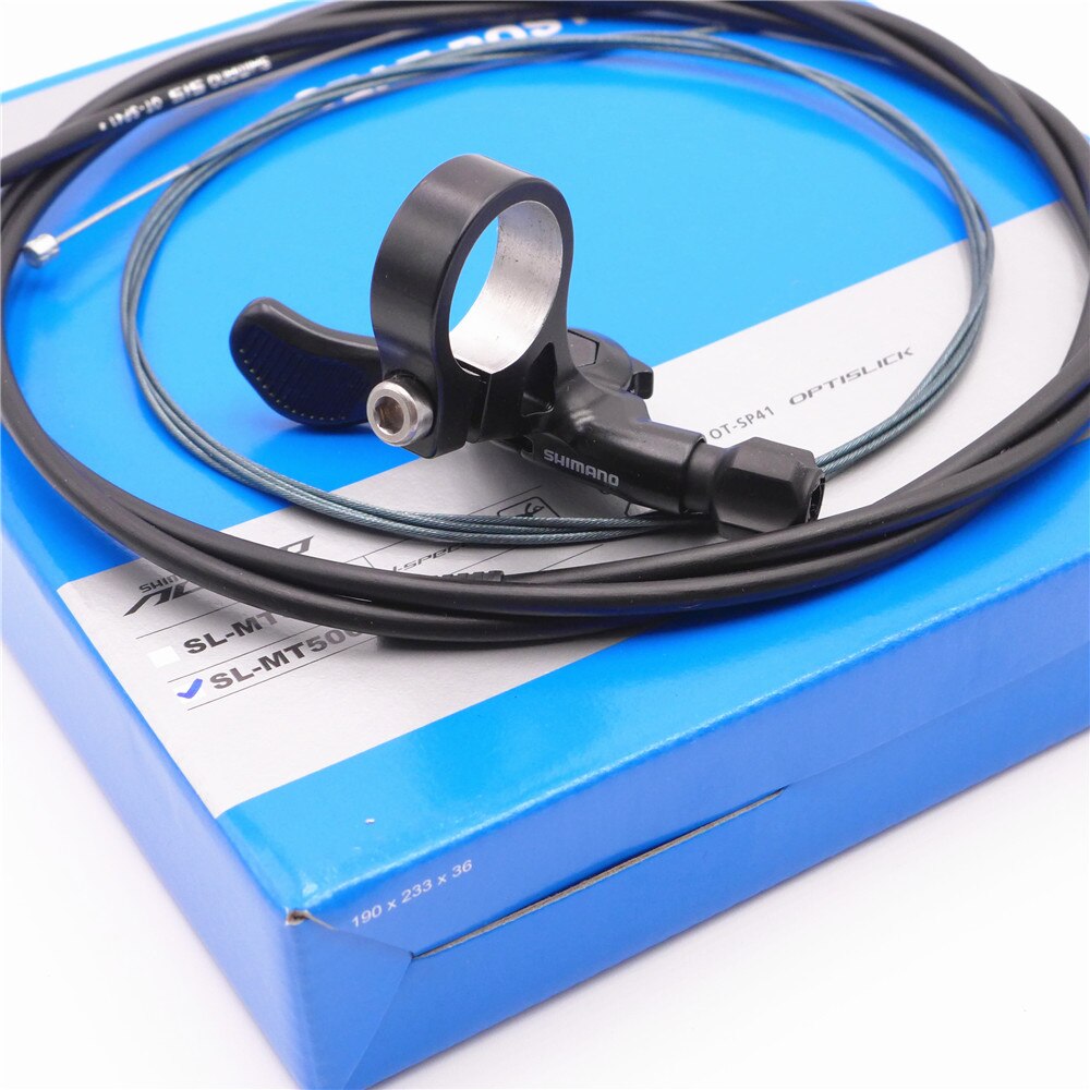Манетка Shimano SL-MT500-L для керування підсідельним штирем, дроппером, ліва