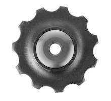 Ролик заднего переключателя Kenli KL-4012A, пластик, 11 зубов, пром., черный