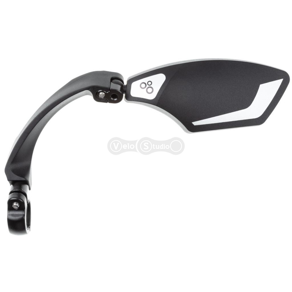 Дзеркало ONRIDE Wing Anti-glare Blue на кермо велосипеда ліве