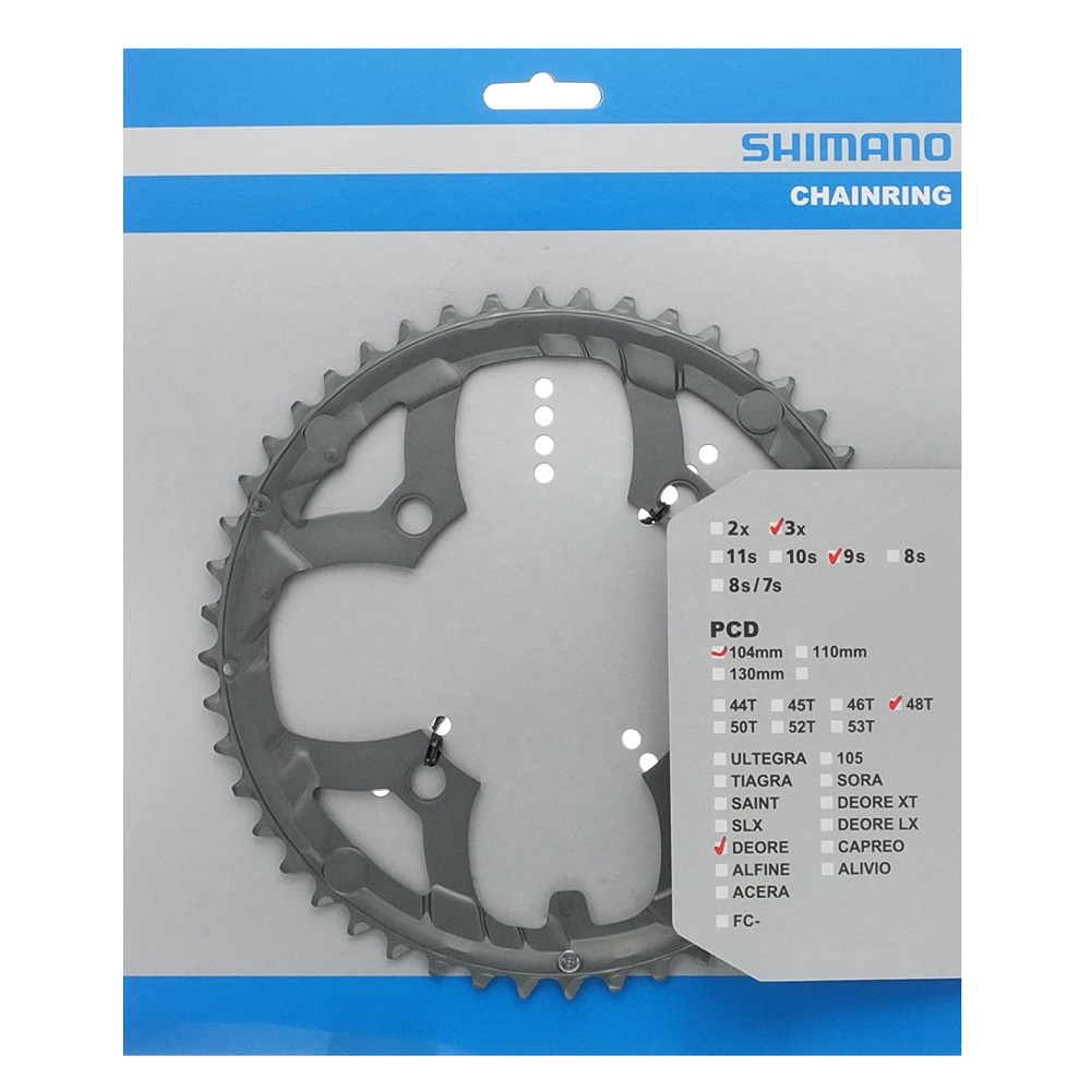 Звезда шатунов Shimano FC-M590 Deore 44 зуба