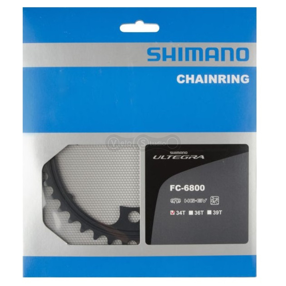 Звезда шатунов Shimano FC-6800 Ultegra 34 зуба, для 50-34 11 скоростей
