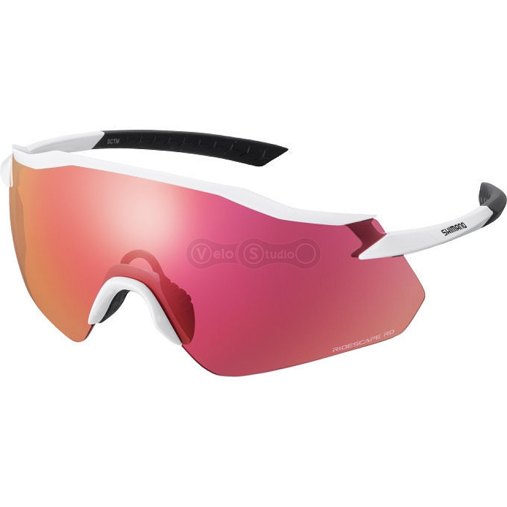 Вело очки Shimano Aerolite P Ridescape ROAD, белый металлик