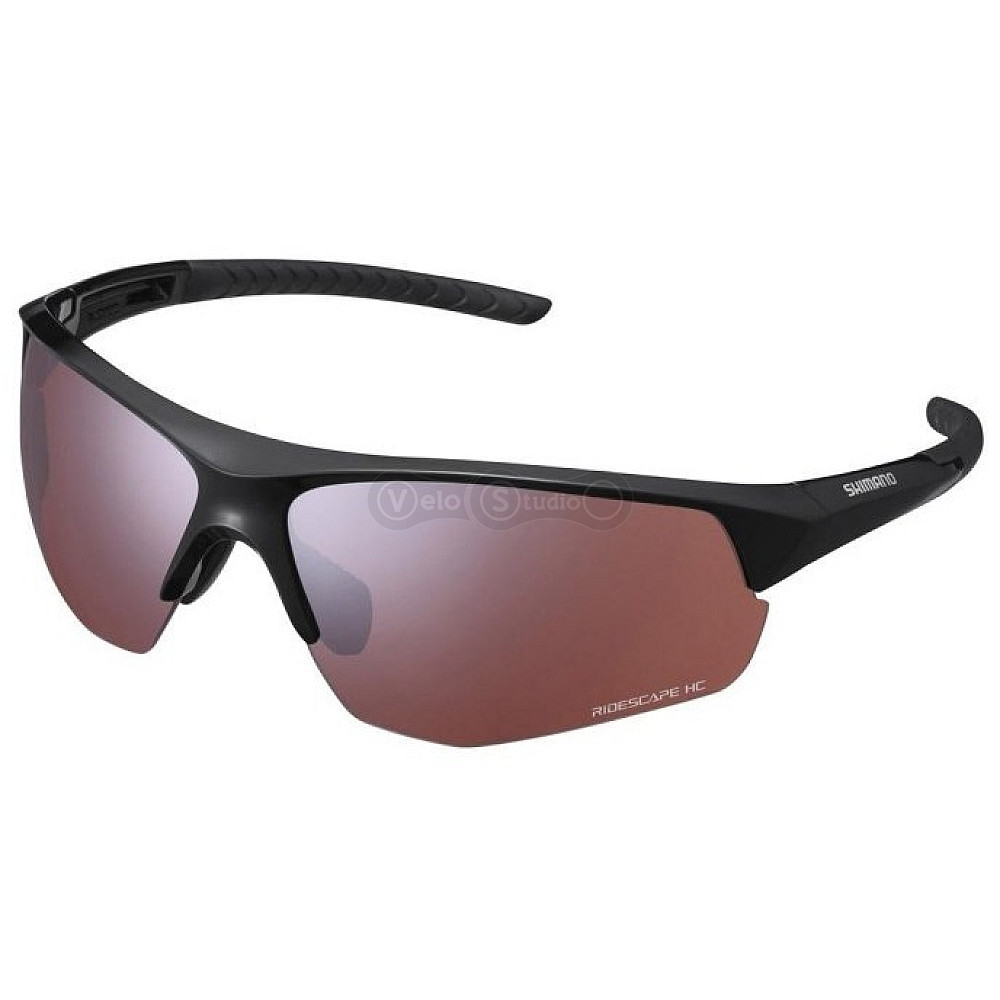 Вело очки Shimano Twinspark Ridescape High Contrast, черные