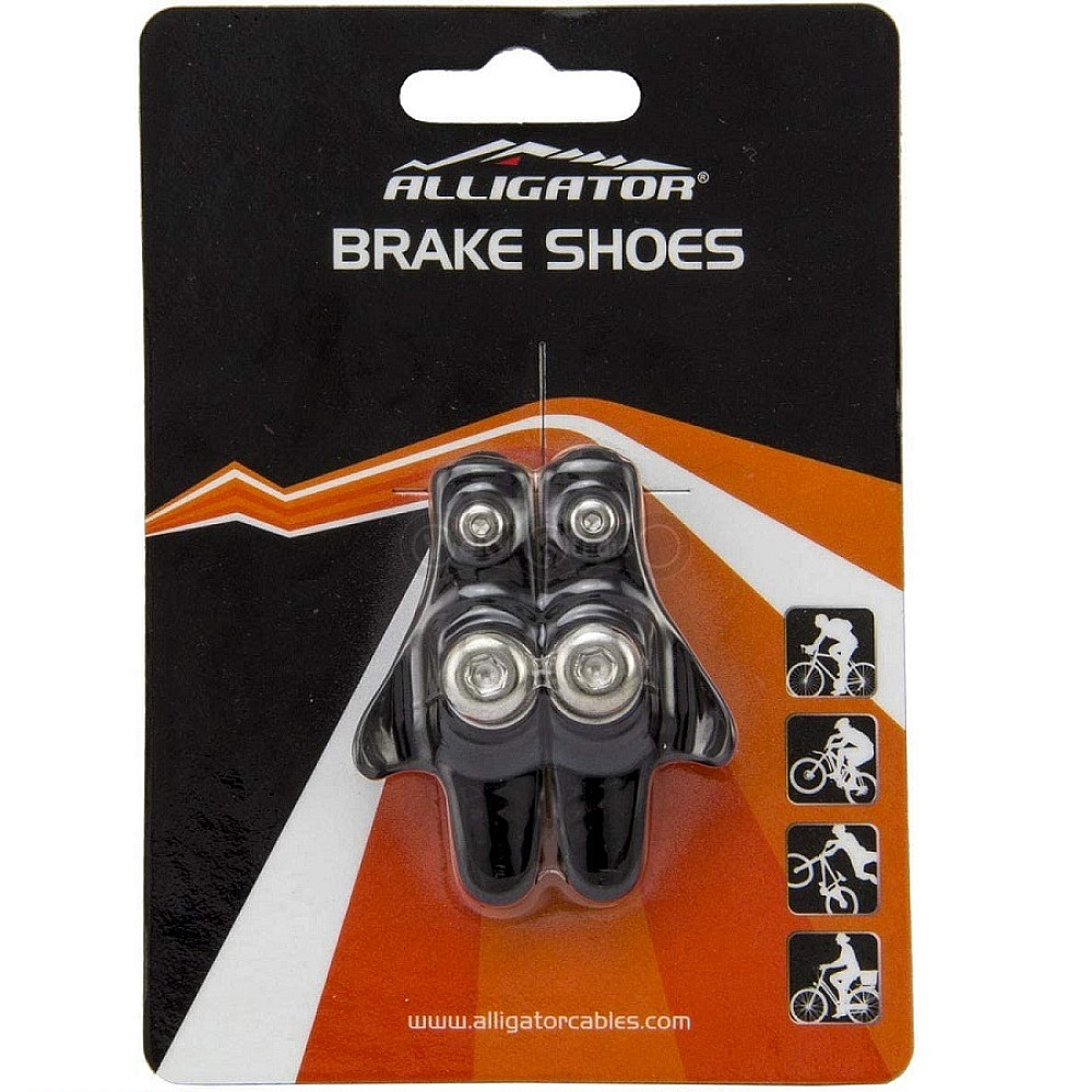 Тормозные колодки Alligator RD-300 55 мм чёрные (105/Ultegra/Dura-Ace)