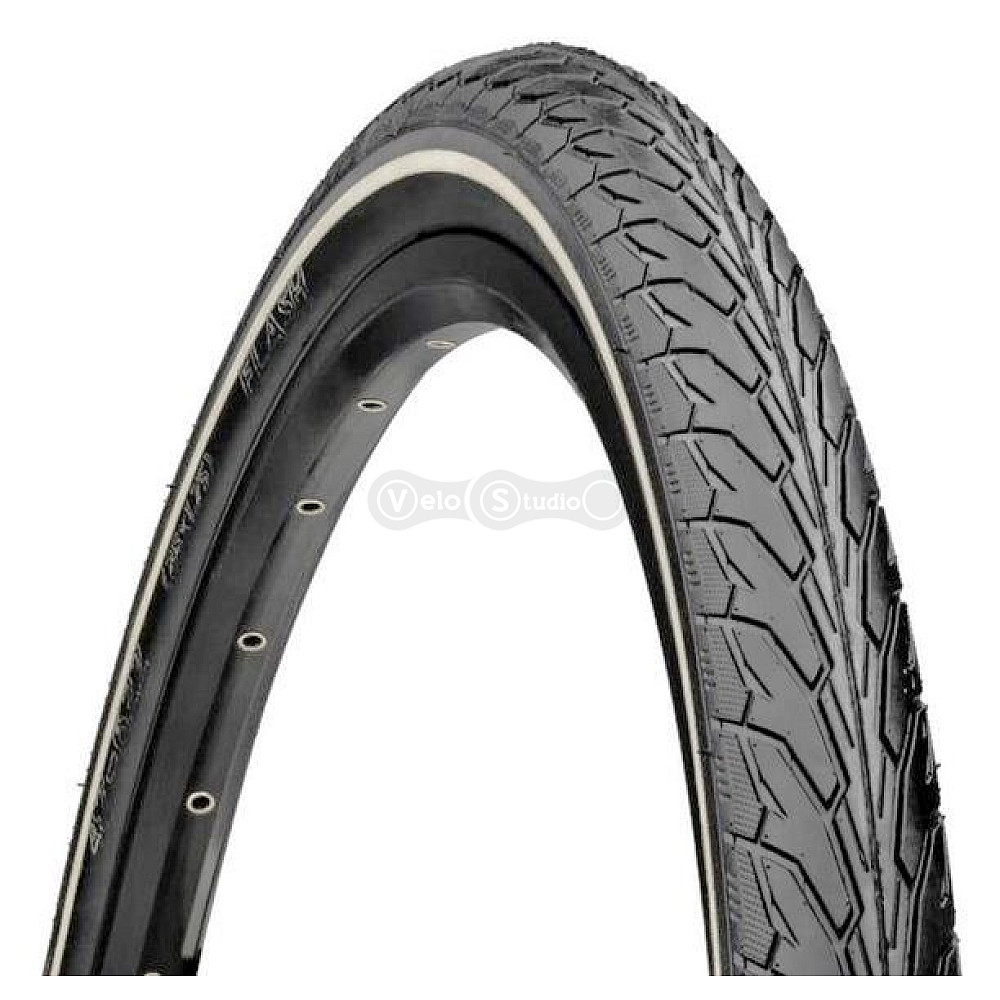 Покришка Rubena Flash 700x35C (37-622) захист STS (1mm), 29 TPI, RS, eBike, чорна