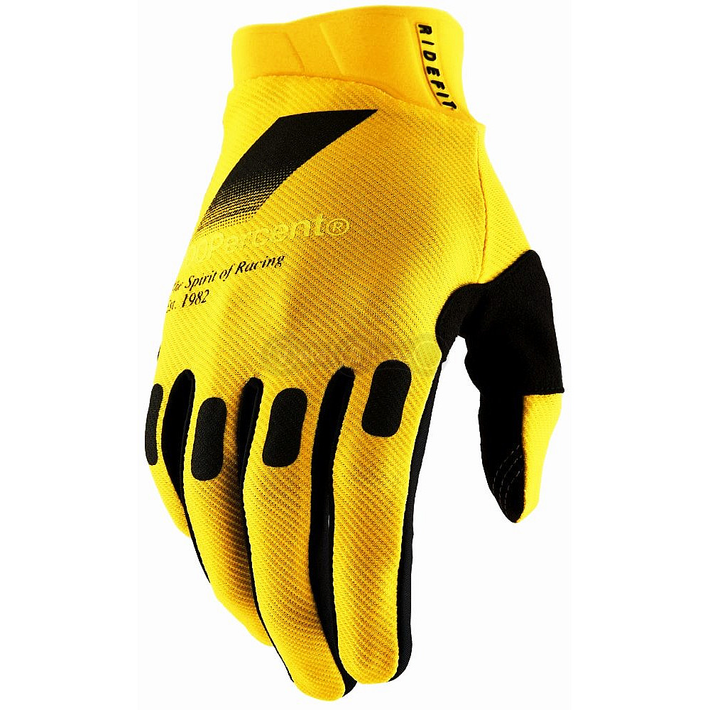 Перчатки Ride 100% RIDEFIT Glove [Yellow], S (8)