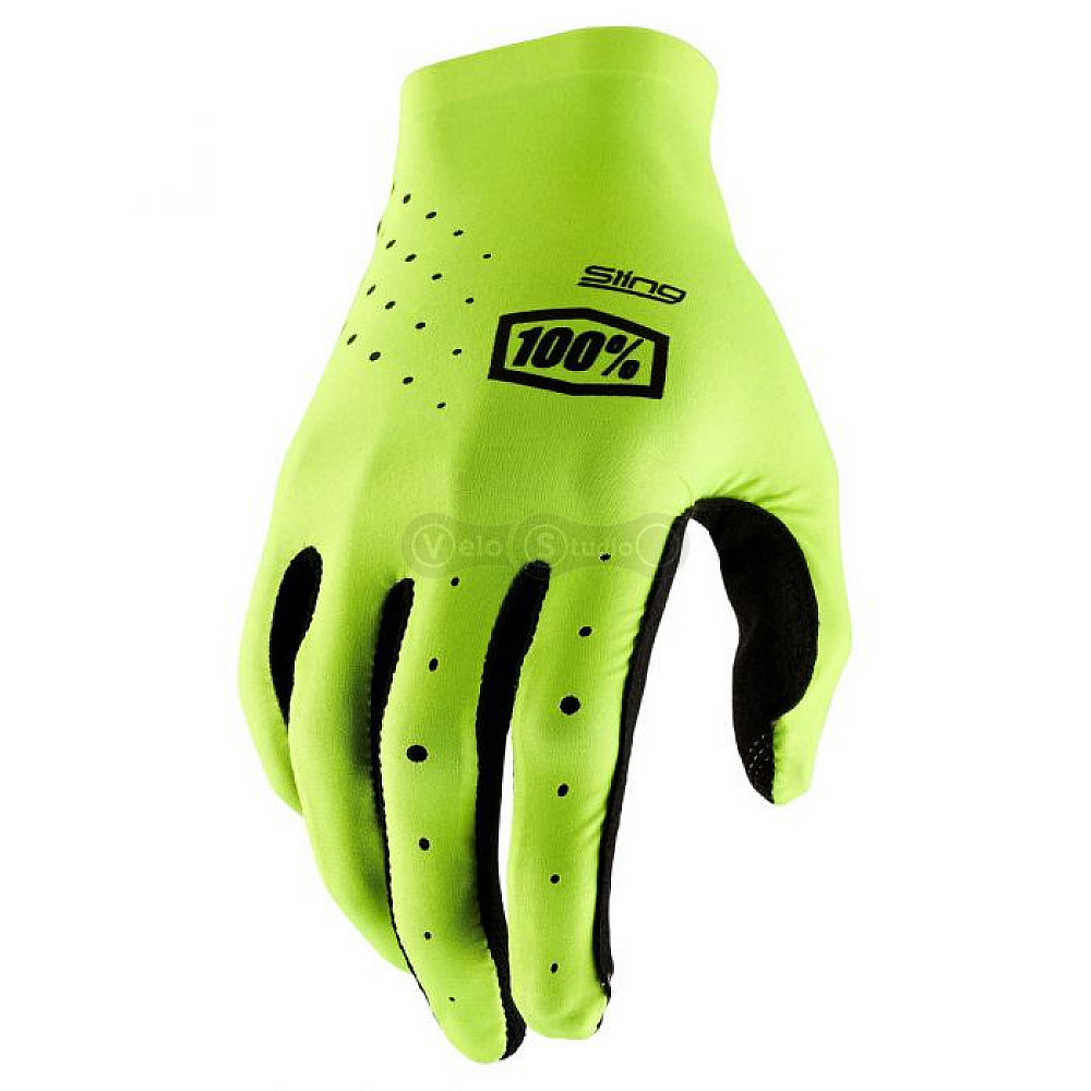 Перчатки Ride 100% SLING MX Glove [Fluo Yellow], M (9)