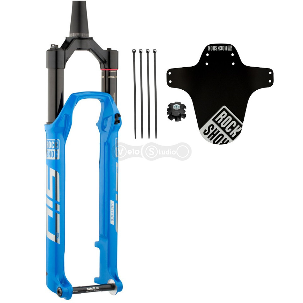 Вилка RockShox SID SL Ultimate RD 29 15x110 ход 100 мм Gloss Blue