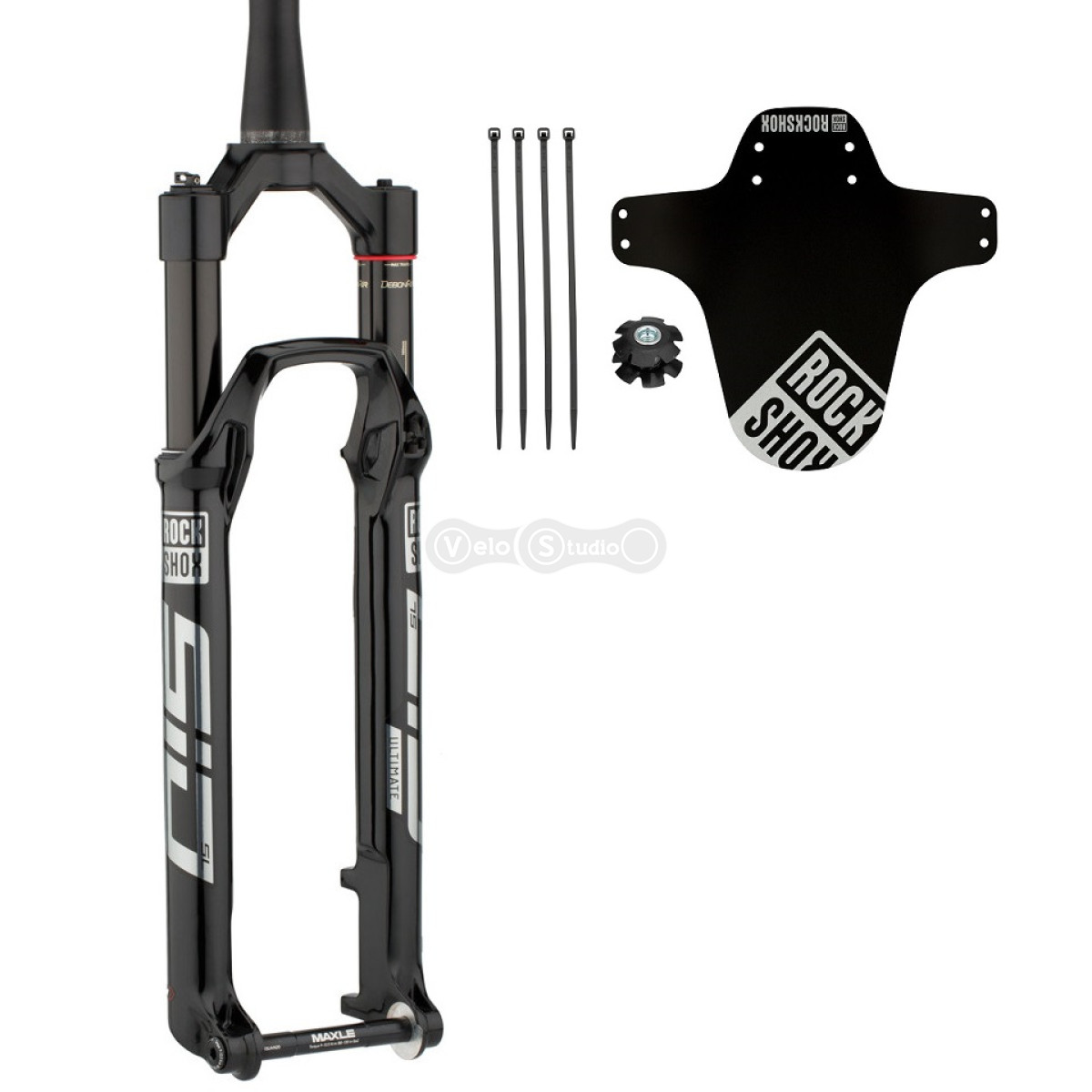 Вилка RockShox SID SL Ultimate RD 29 15x110 ход 100 мм глянец
