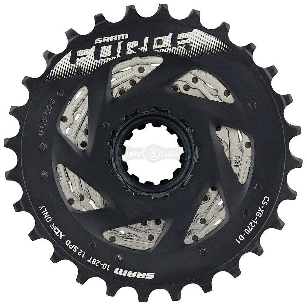 Кассета SRAM XG-1270 D1 Silver 10-28 12 скоростей