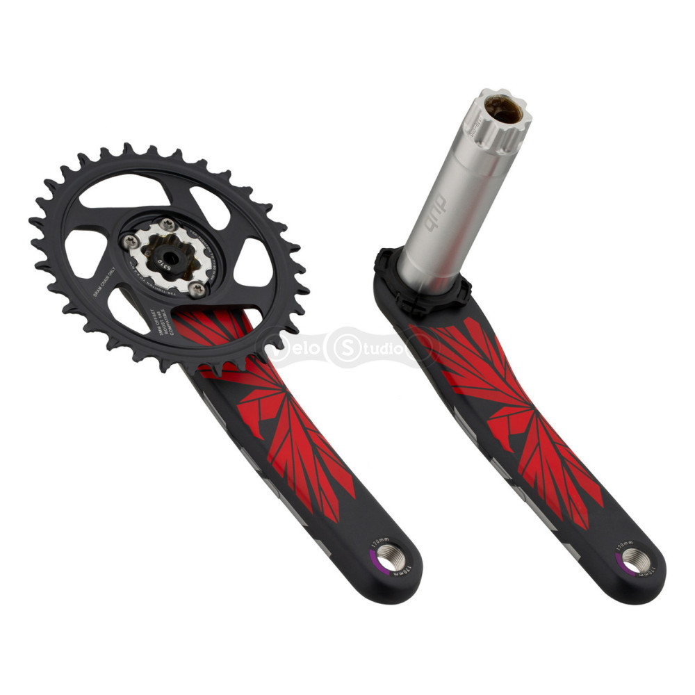 Шатуны Sram X01 Eagle Boost DUB 175 мм 32T Lunar Oxy