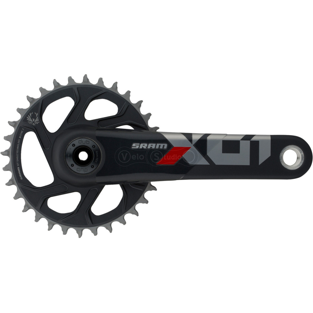 Шатуны Sram X01 Eagle DUB 175 мм 32T Lunar Oxy