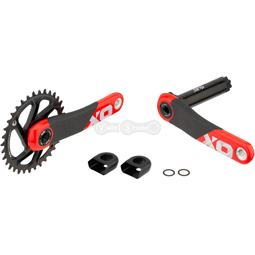 Шатуны Sram X01 All Downhill DUB83 165 мм 34T Red