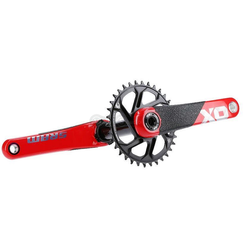 Шатуны Sram X01 All Downhill DUB83 165 мм 34T Red