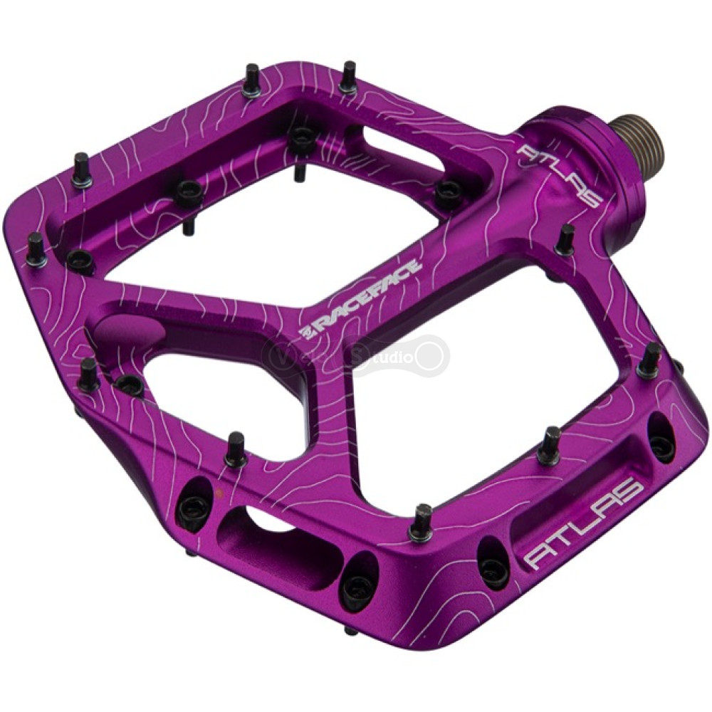 Педали Race Face Atlas 22 фиолетовые