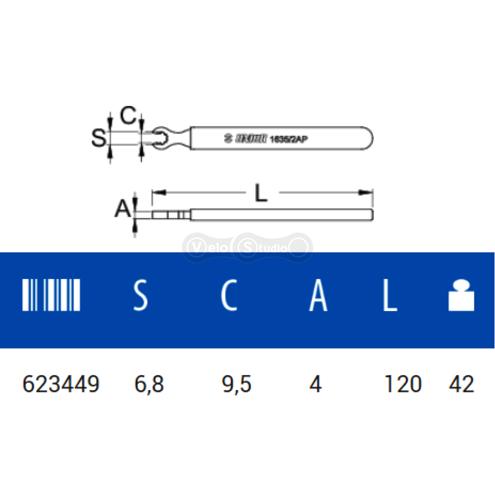 Ключ для спиць Unior Tools - Mavic R-sys