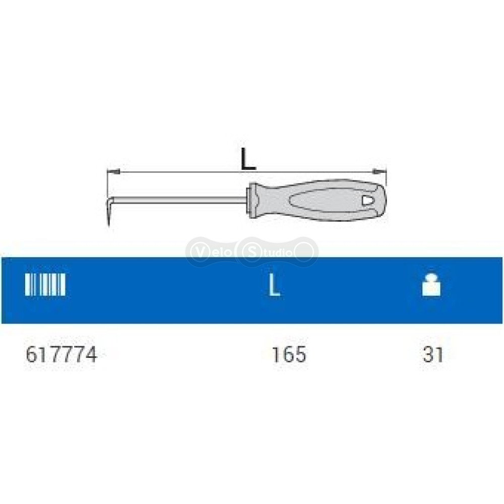 Инструмент Unior Tools для снятия и установки о-рингов 90°