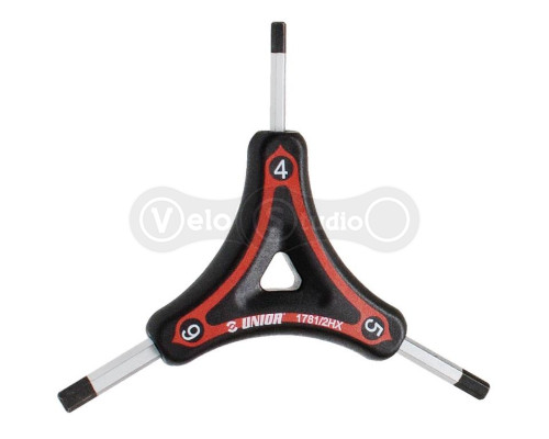 Шестигранники Unior Tools 4x5x6 Red