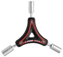 Трехсторонний торцевой ключ Unior Tools 8x9x10 Red