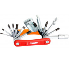 Мультитул Unior Tools Euro Red 17 функцій