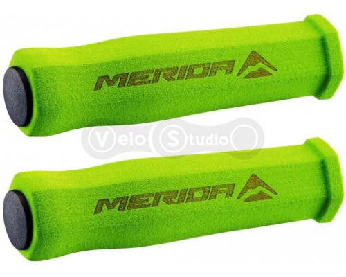 Грипсы Merida High Density Foam 125 мм зелёные