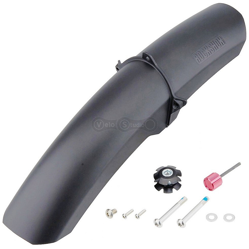 Вилка Rock Shox Rudy Ultimate Race Day 700c 12x100 ход 30 мм чёрная