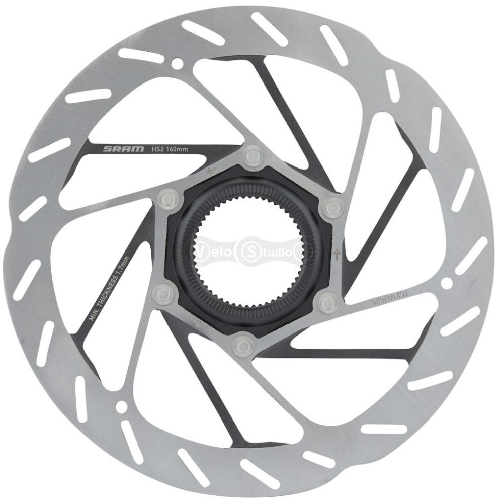 Ротор SRAM HS2 Center Lock 160 мм Rounded