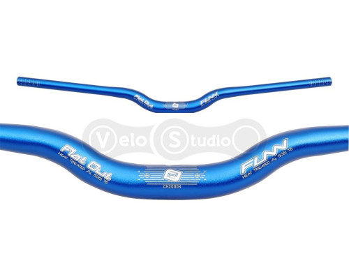 Руль FUNN Full On 31,8 ширина 785 мм подъем 30 мм синий