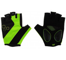 Вело перчатки ONRIDE Catch 20 с гелем зелёные размер S