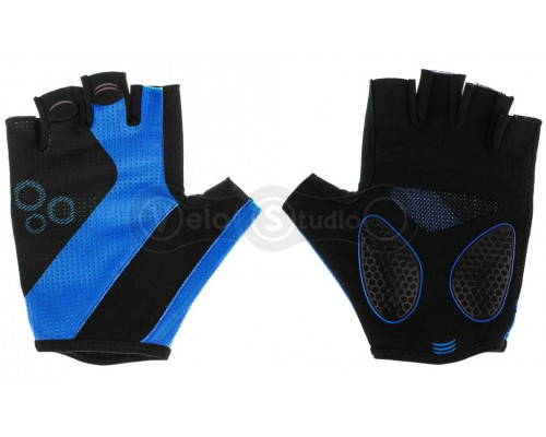 Вело перчатки ONRIDE Catch 20 с гелем синие размер XXL