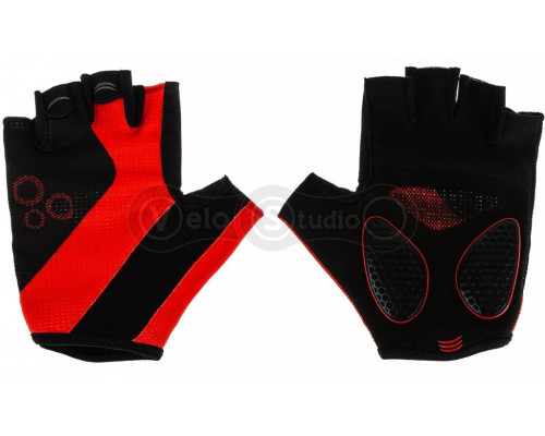 Вело перчатки ONRIDE Catch 20 с гелем красные размер M