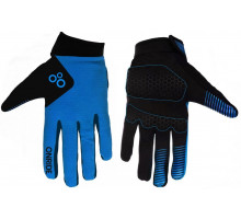 Вело рукавички ONRIDE Long 20 із гелем сині розмір S